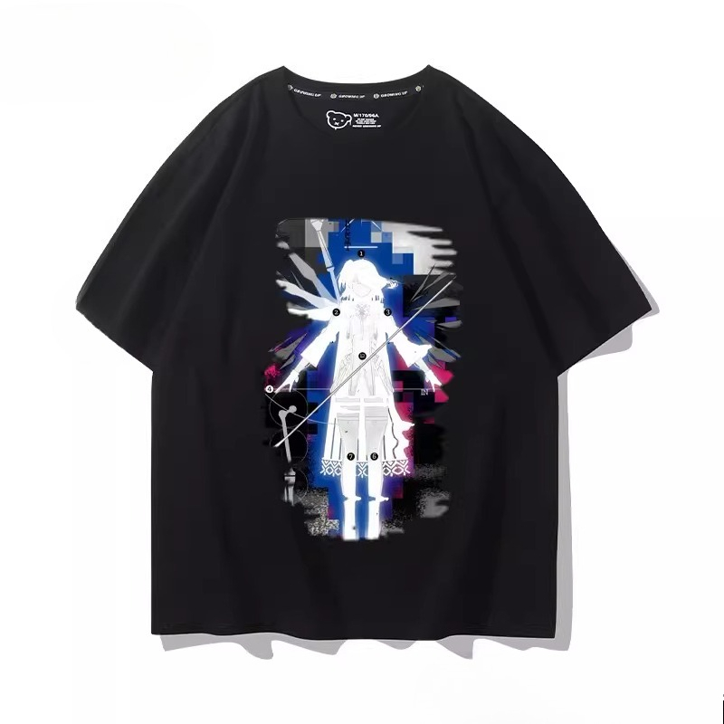 Popular Anime Merchandise - Anime Arknights Graphic T Shirts Kpop